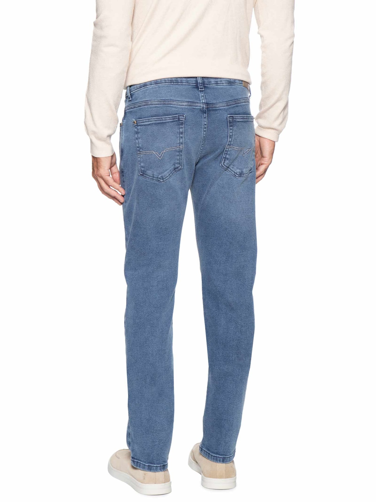 Calça Jeans Masculina Slim Light Azul Sergio K