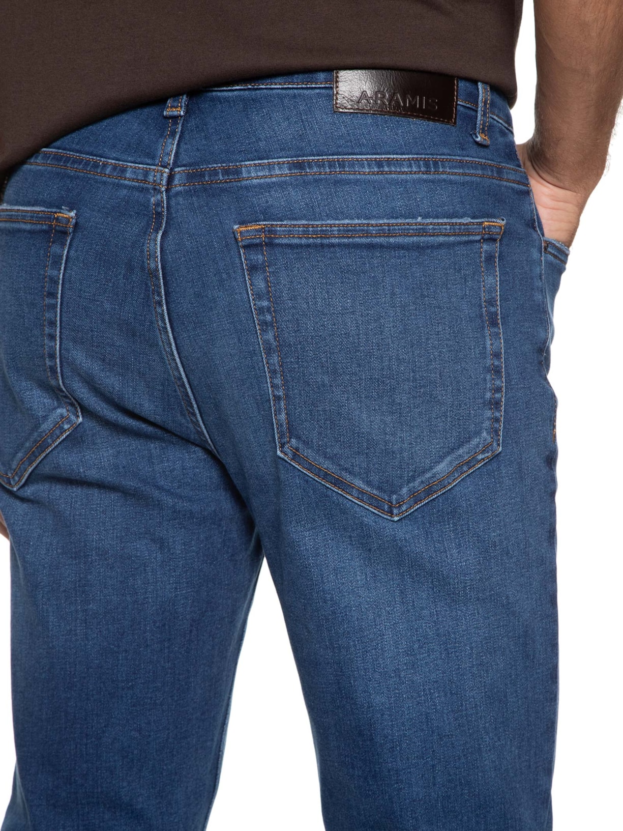 Calça Jeans Masculina Slim Méia x Treme Azul ARAMIS