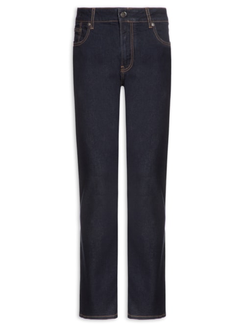 Calça Jeans Masculina Slim Selvedge - Azul