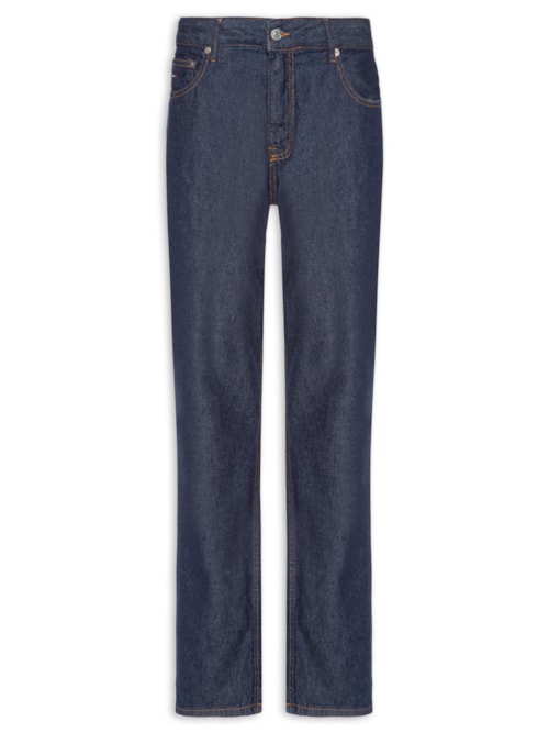 Calça Jeans Masculina Slim Straight Ryan – Azul