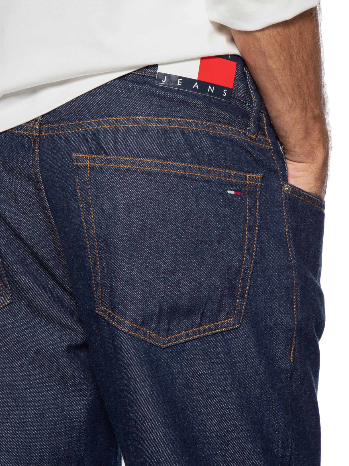 Calça Jeans Masculina Slim Straight Ryan Azul Tommy Jeans