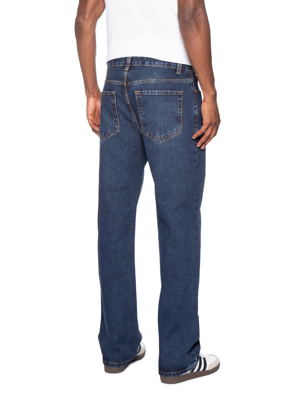 Calça Jeans Masculina Soft Touch Reta Azul Hering