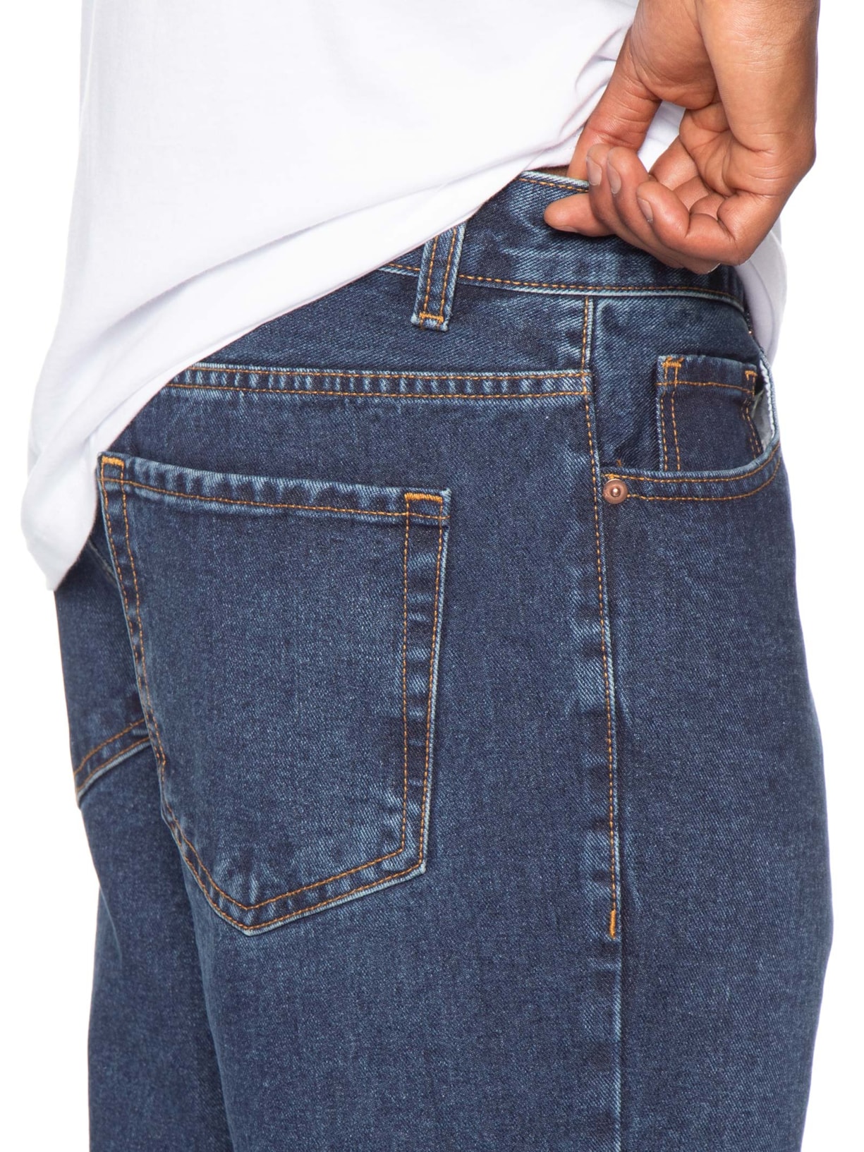 Calça Jeans Masculina Soft Touch Reta Azul Hering