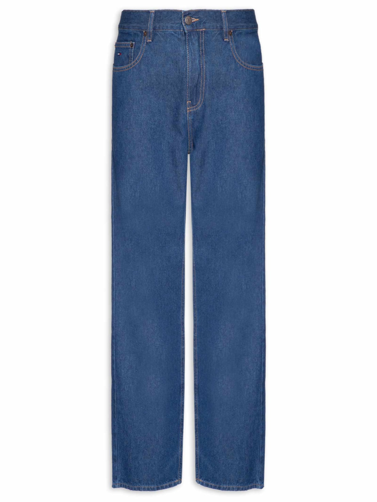 Calça Jeans Masculina Straight Fit Jaimi - Azul