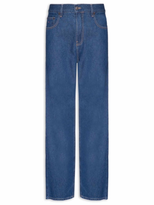 Calça Jeans Masculina Straight Fit Jaimi - Azul