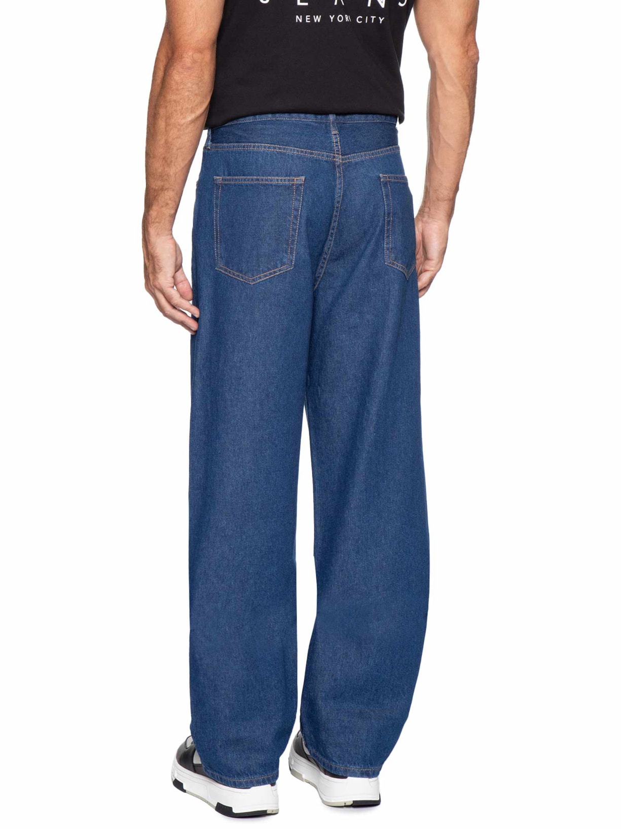 Calça Jeans Masculina Straight Fit Jaimi Azul Tommy Jeans