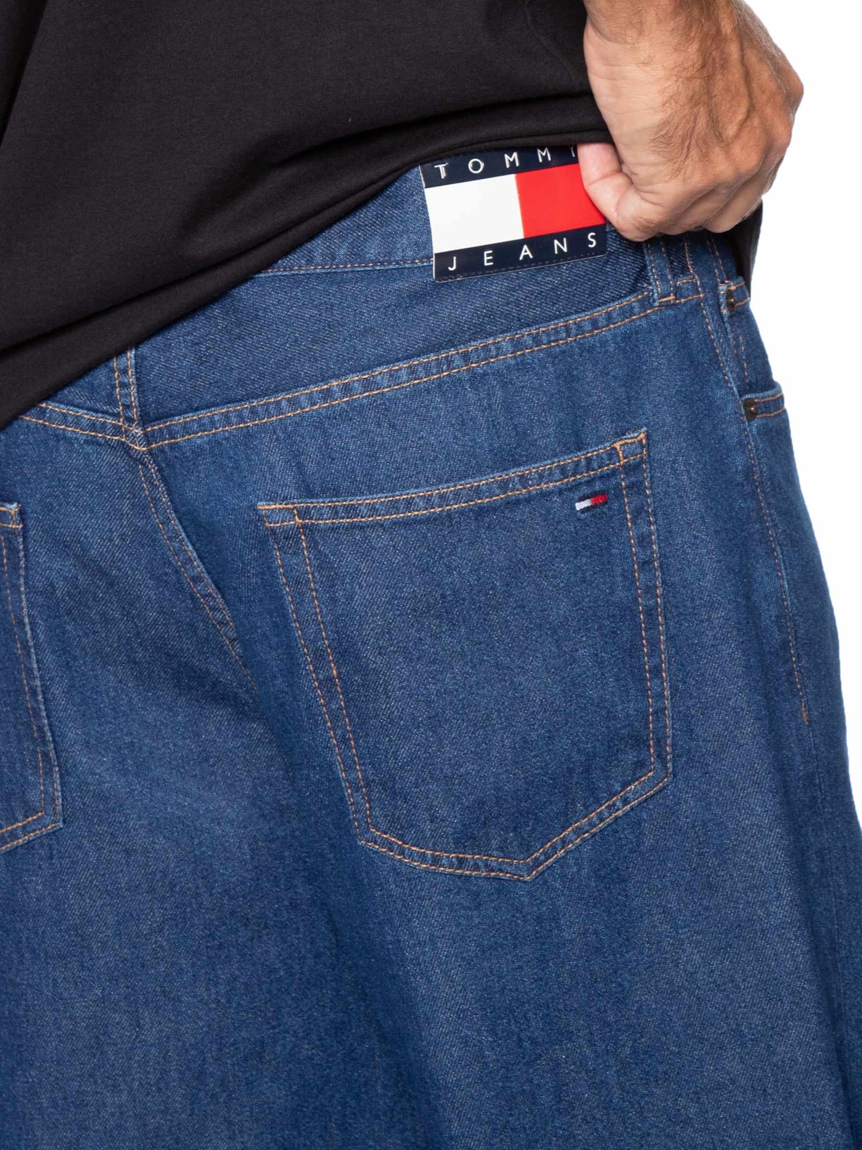 Calça Jeans Masculina Straight Fit Jaimi Azul Tommy Jeans