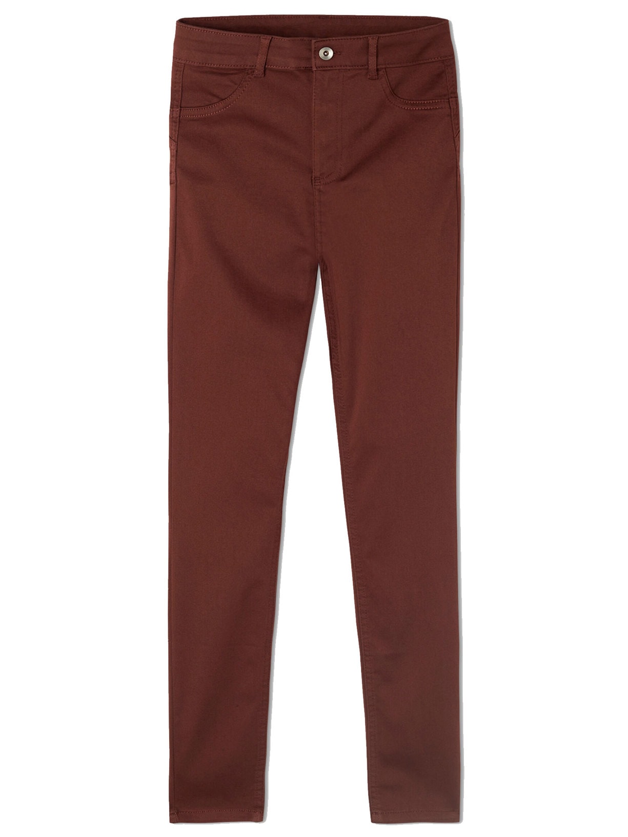 Calça Jeans Push-Up Macia - Marrom