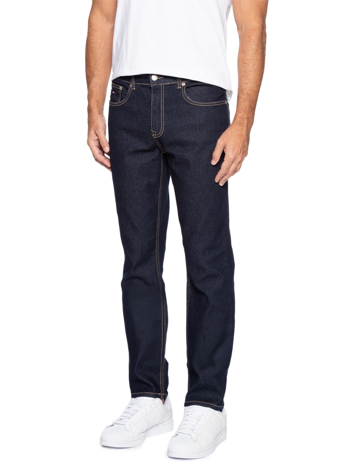 Calça Jeans Scanton Masculina Slim Fit Azul Tommy Jeans