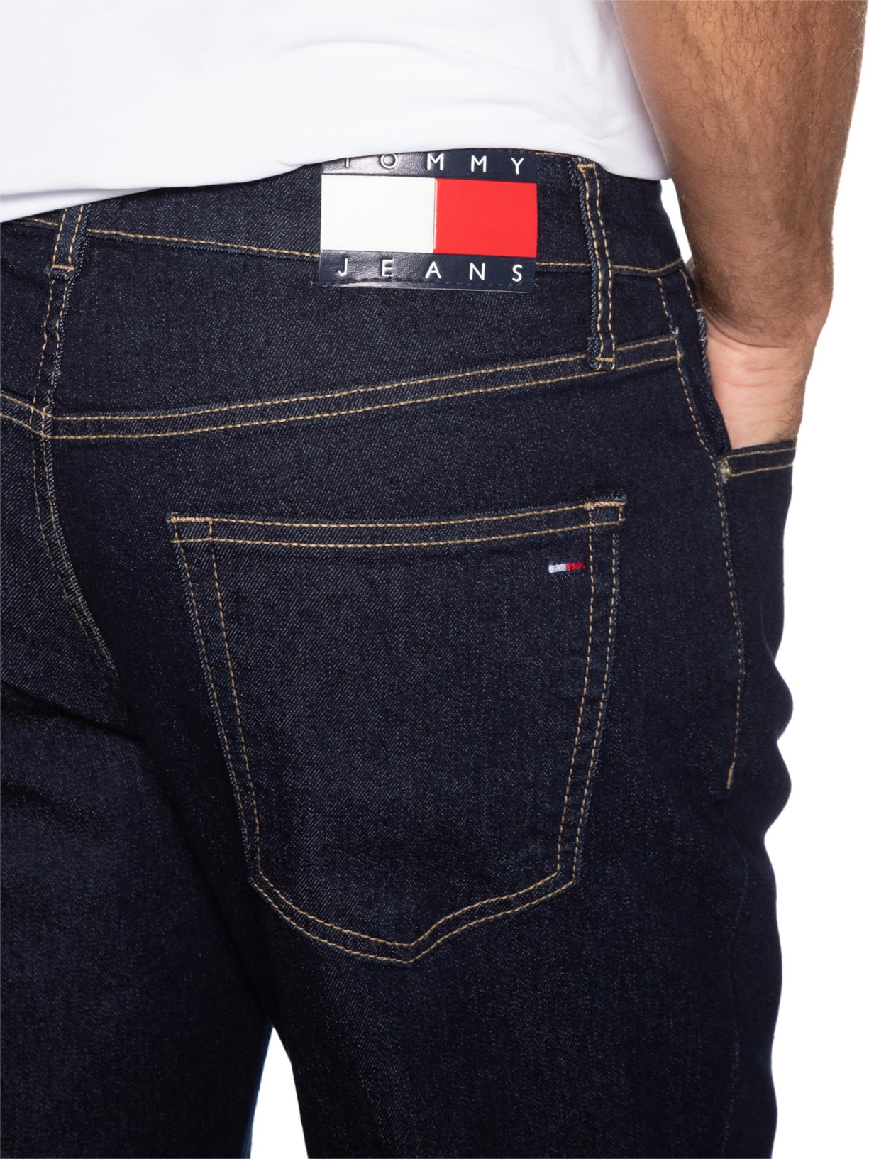 Calça Jeans Scanton Masculina Slim Fit Azul Tommy Jeans