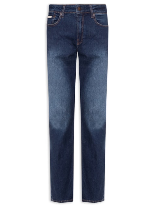 Calça Jeans Skinny 5 Pockets Masculina – Azul