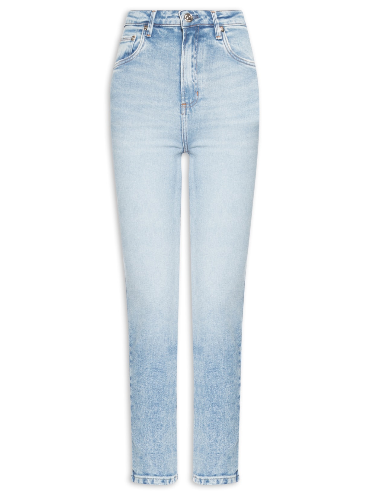 Calça Jeans Skinny Basic High Claro Azul Animale