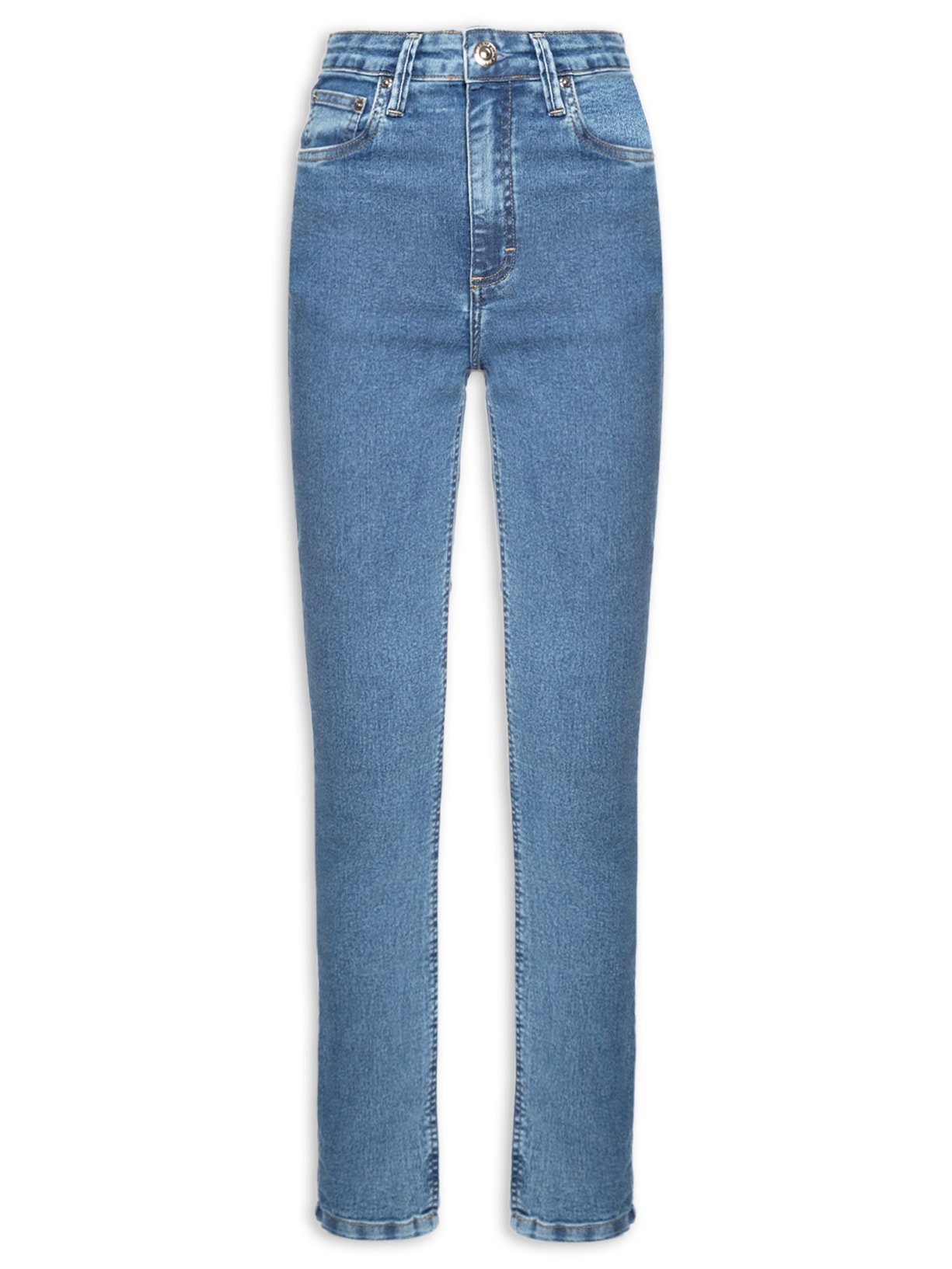 Calça Jeans Skinny Basic Midi Blue Azul Animale Jeans