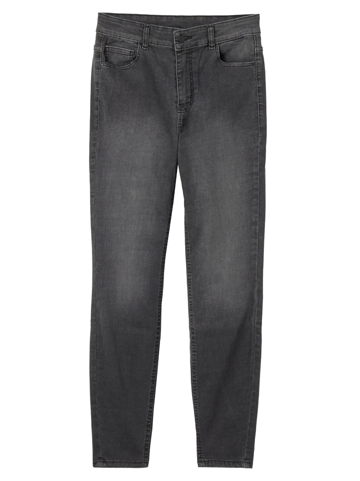 Calça Jeans Skinny Ultra Stretch - Cinza