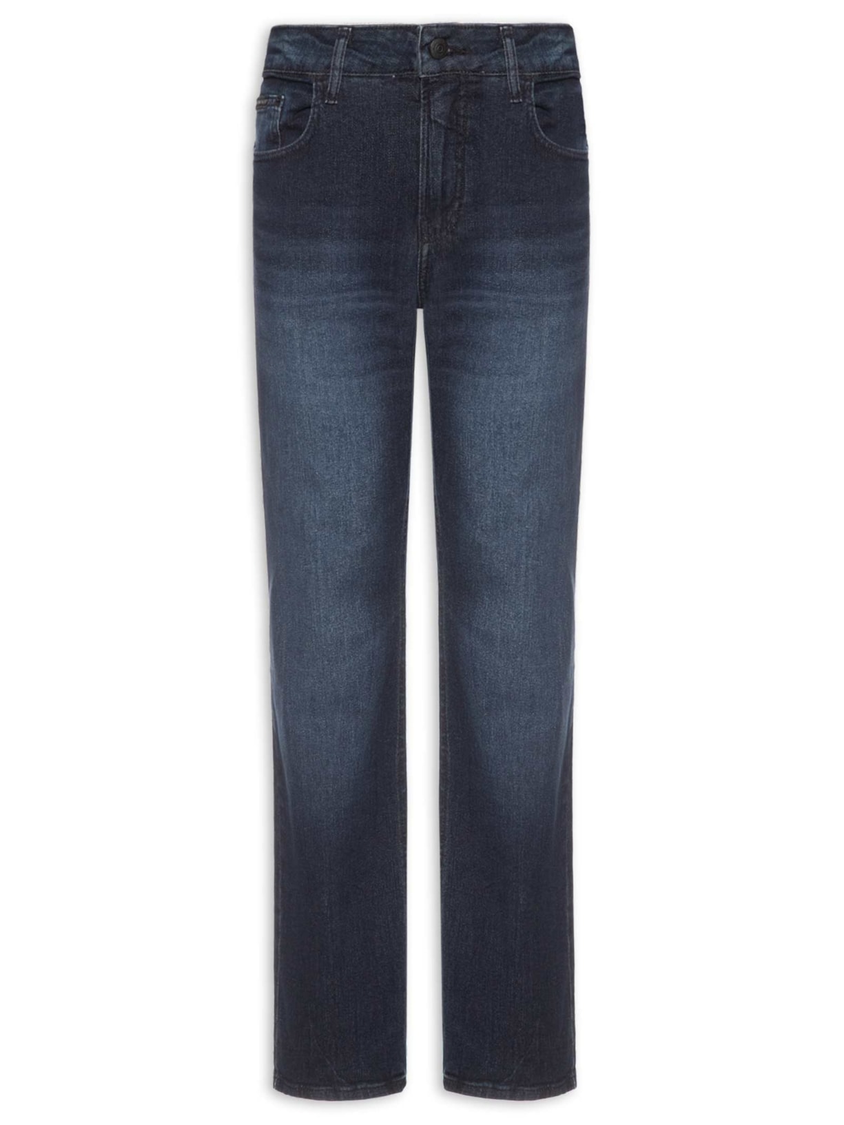 Calça Jeans Slim 5 Pockets Azul Calvin Klein Jeans