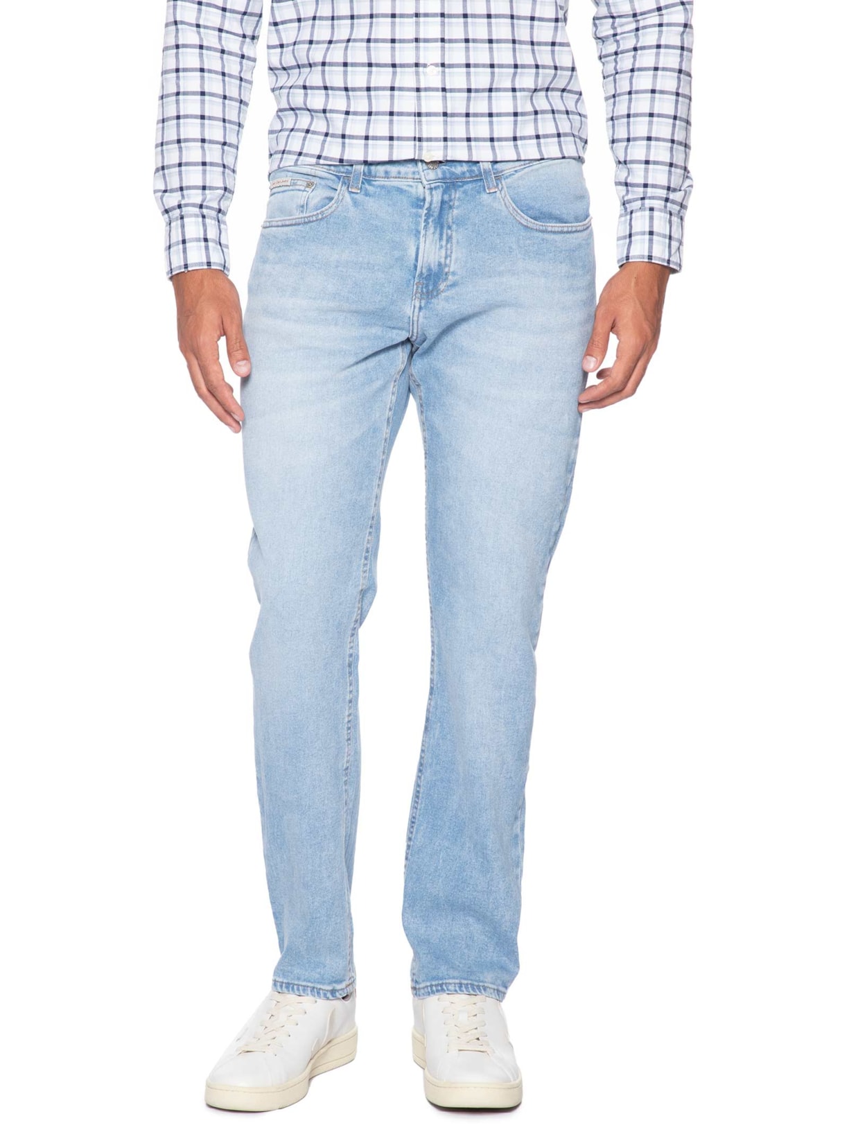 Calça Jeans Slim 5 Pockets – Azul Calvin Klein Jeans