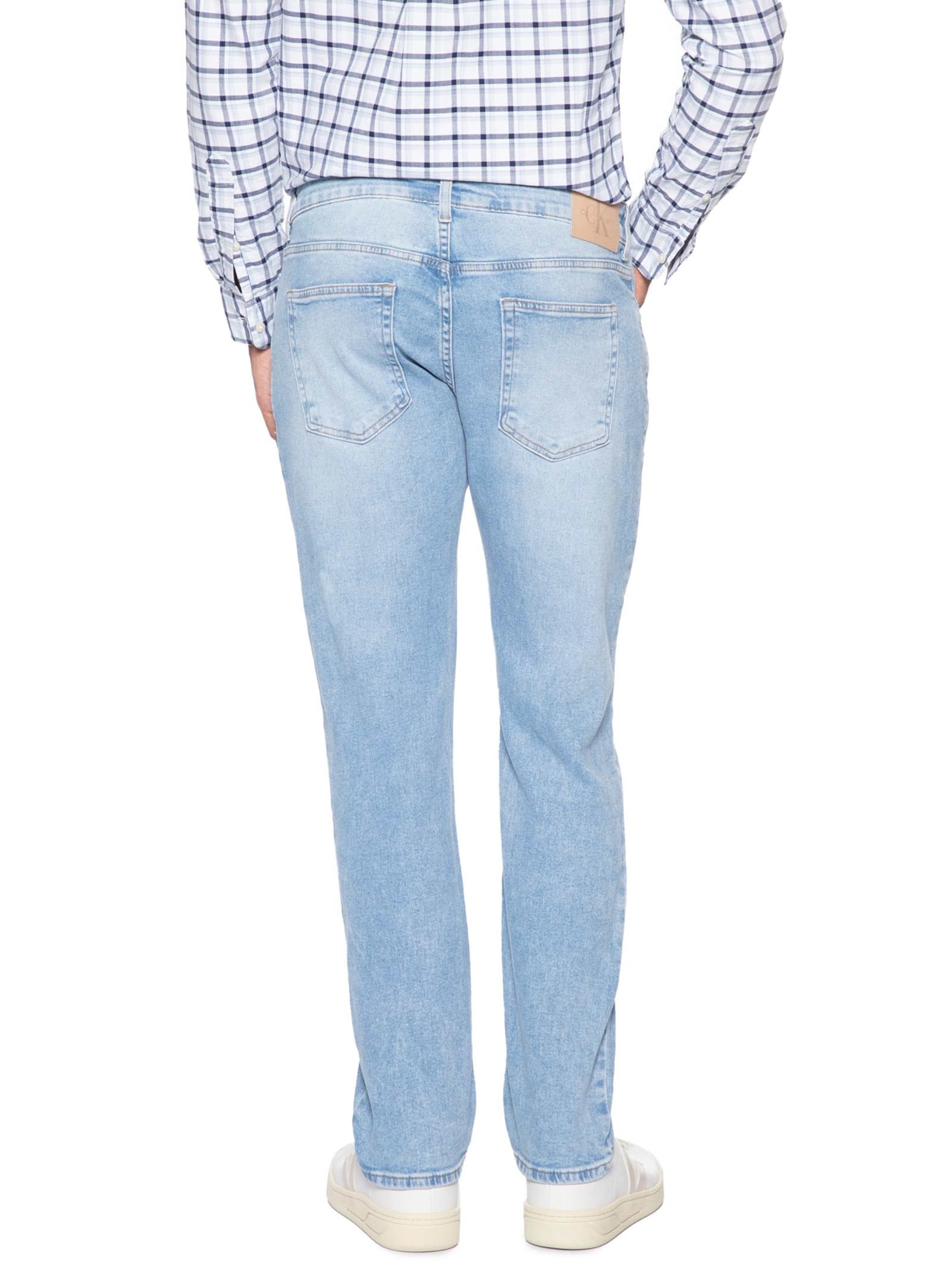 Calça Jeans Slim 5 Pockets – Azul Calvin Klein Jeans