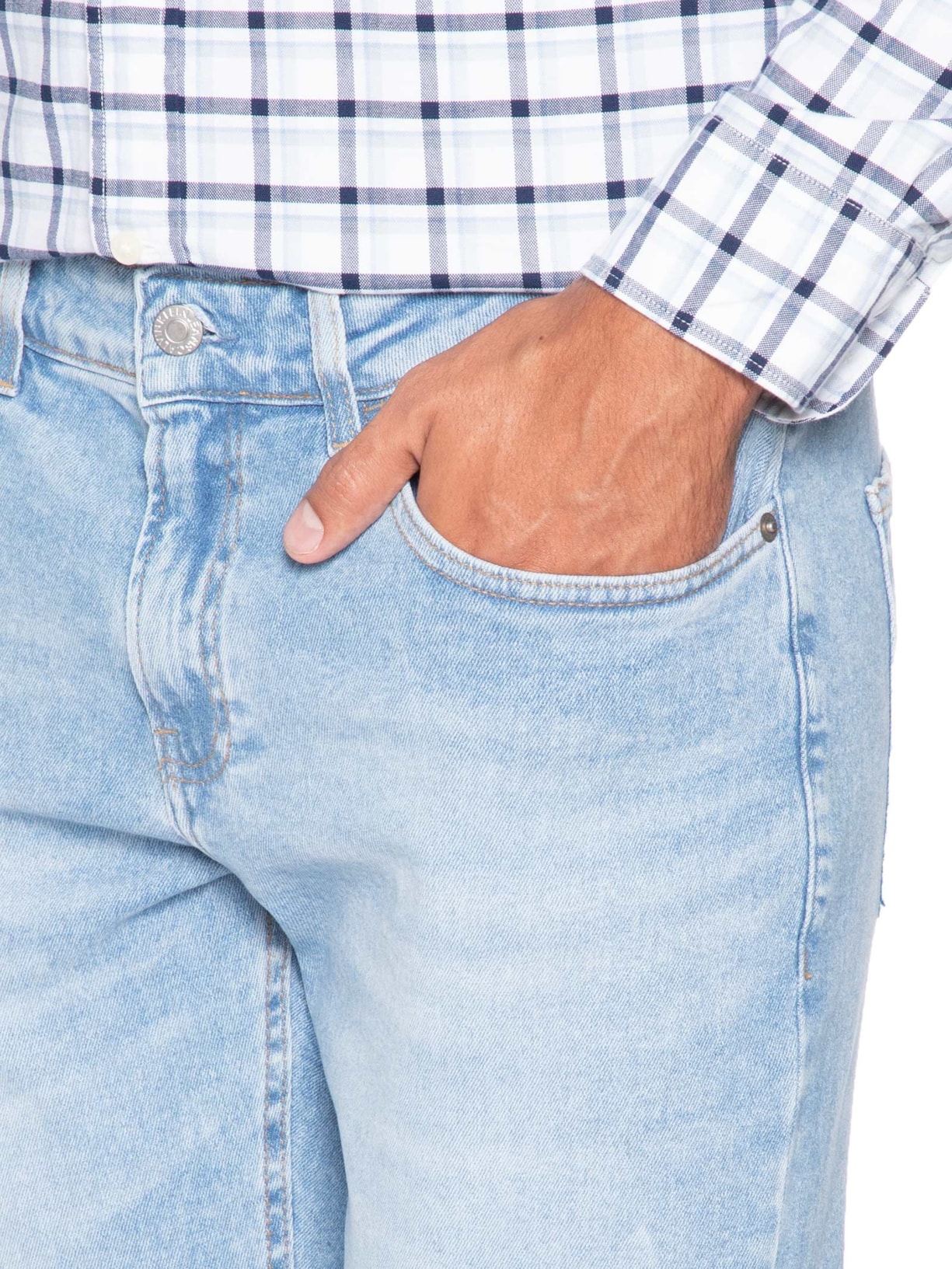 Calça Jeans Slim 5 Pockets – Azul Calvin Klein Jeans