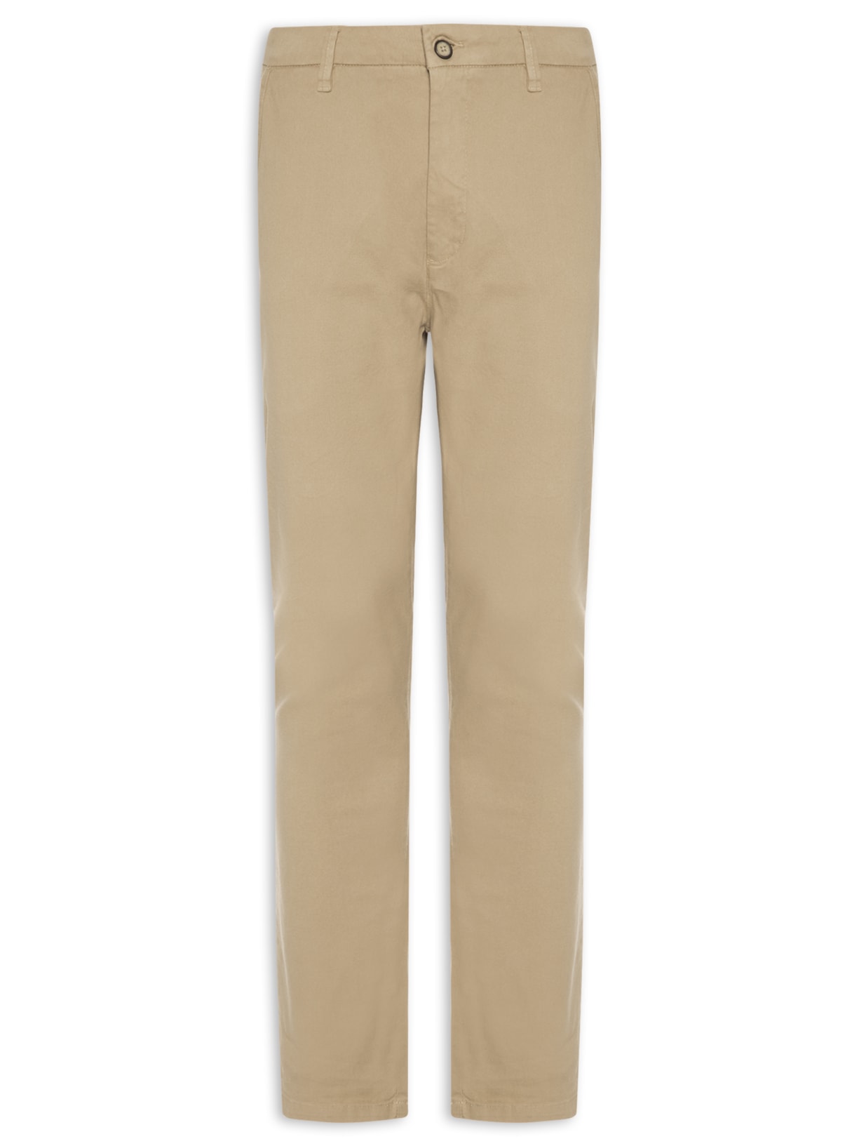 Calça Jeans Slim Masculina Contemporanea Casual Iron Bege Reserva