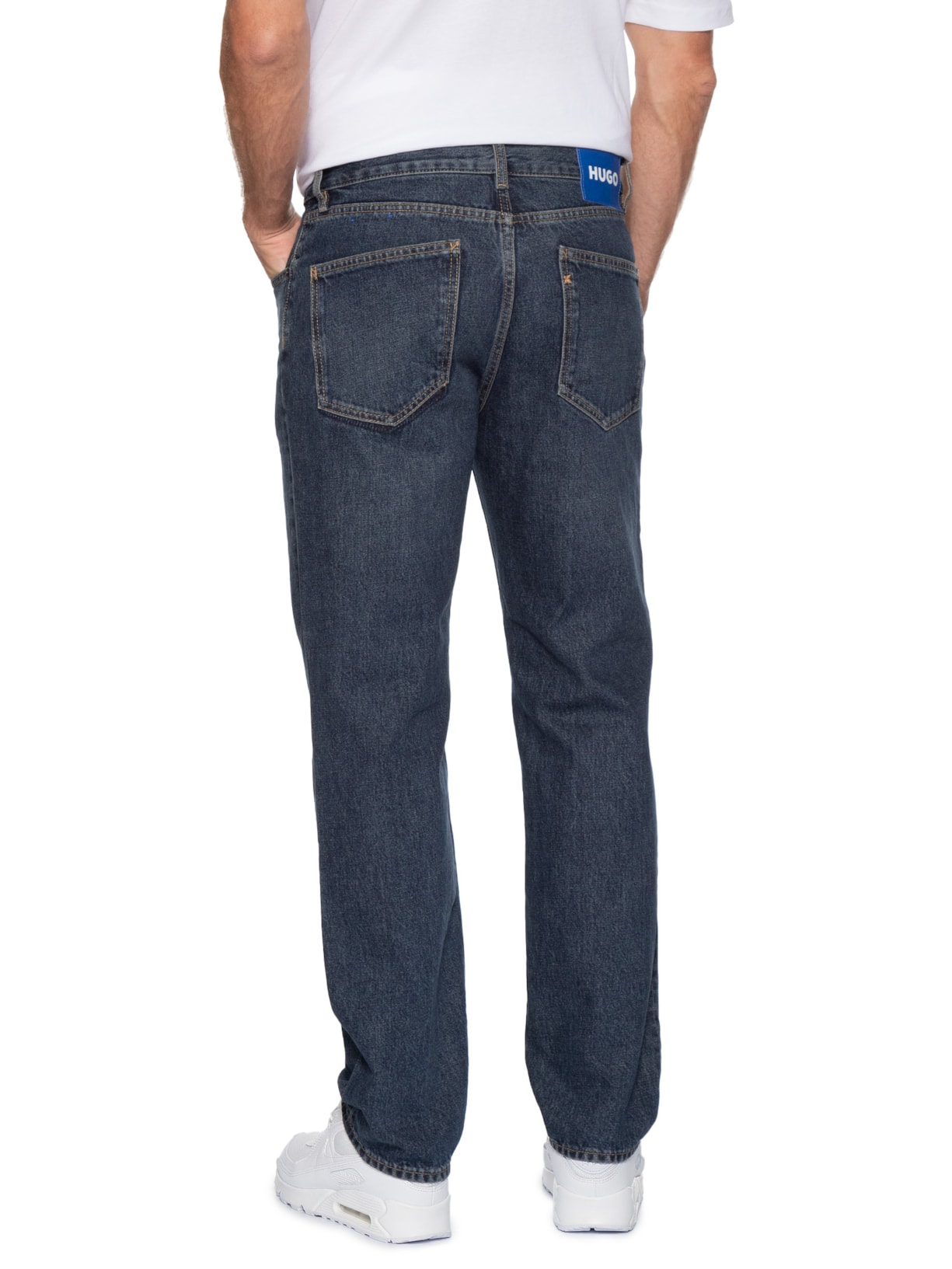 Calça Jeans Straight-Fit Jonah Azul Hugo