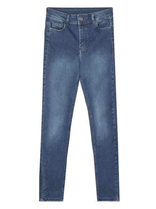 Calça Jeans Superskinny Cintura Alta Superflex - Azul