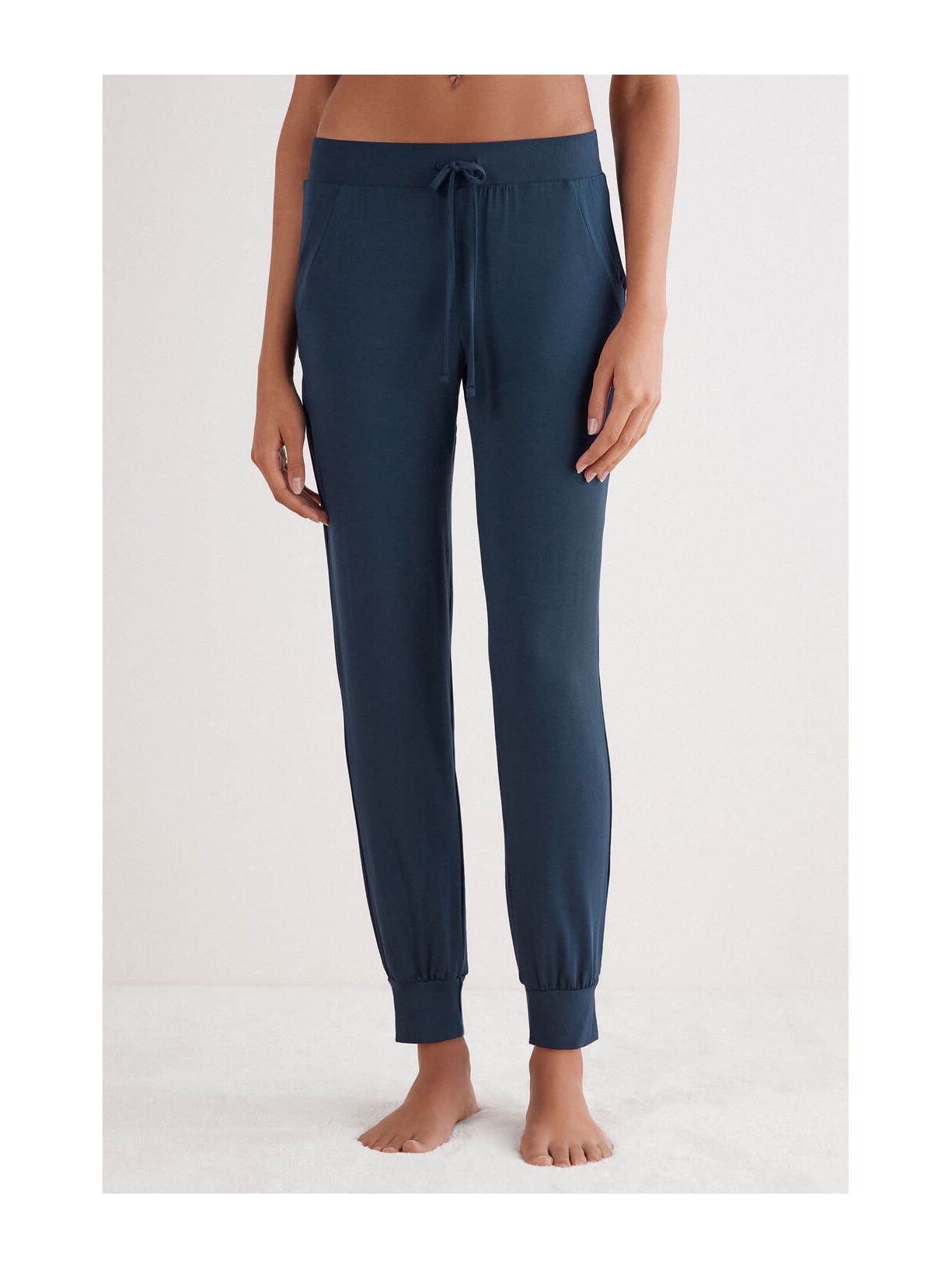 Calça Jogger Em Modal Azul Intimissimi
