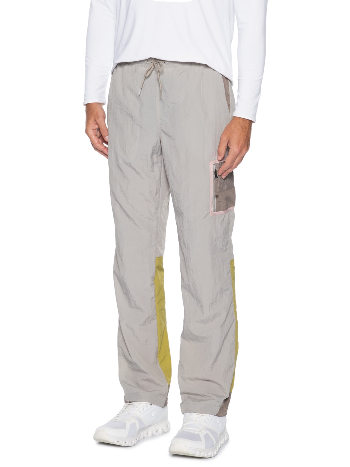 Calça Jogger Masculina Challenger Windbreaker Cinza Columbia