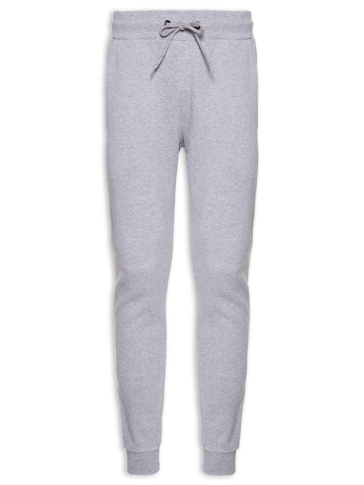 Calça Jogger Moletom - Cinza