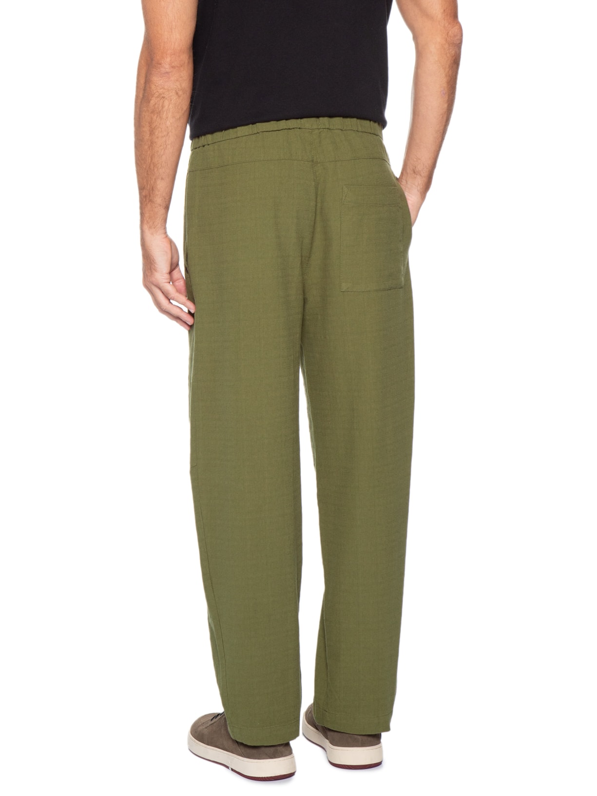 Calça Jogging Masculina Cotton Texture Verde Osklen