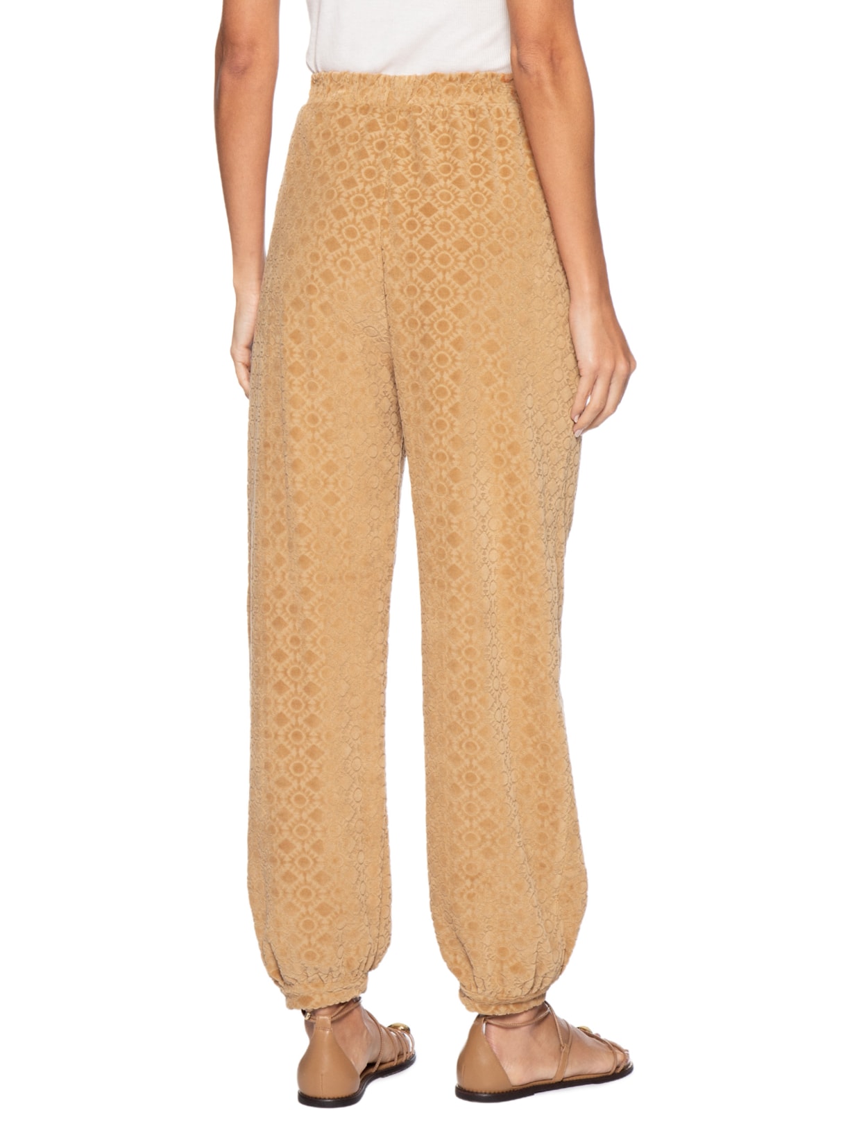 Calça Jogging Veludo Feminina – Bege Dress To