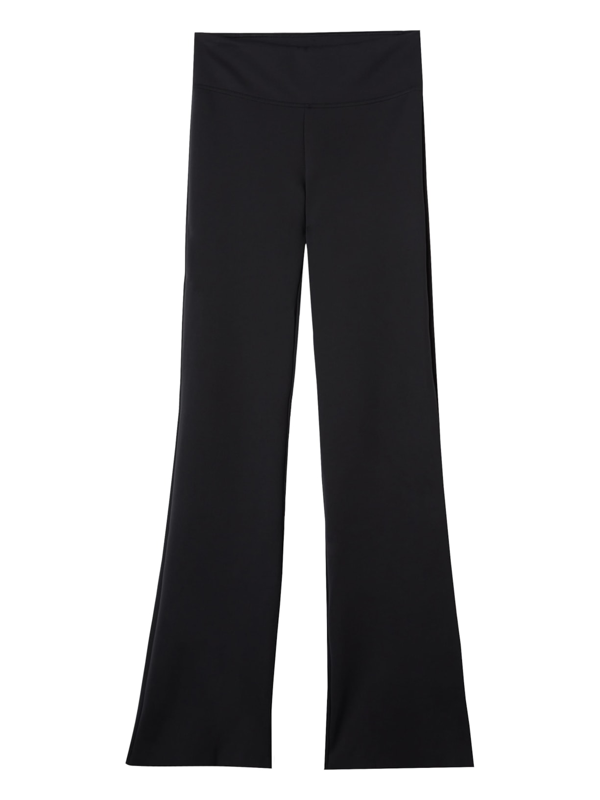 Calça Legging Boca De Sino Soft Touch Confortáveis - Preto