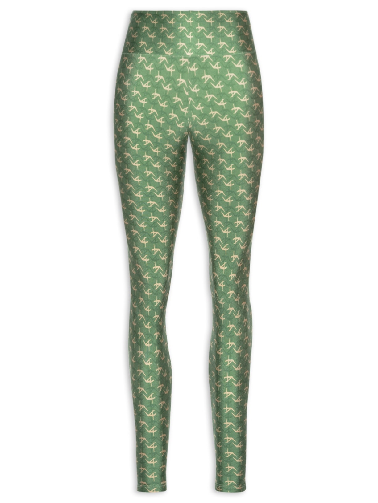 Calça Legging Estampa High - Verde