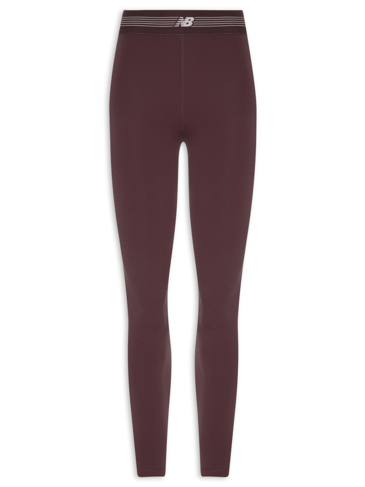 Calça Legging Feminina Ac 25 Marrom New Balance