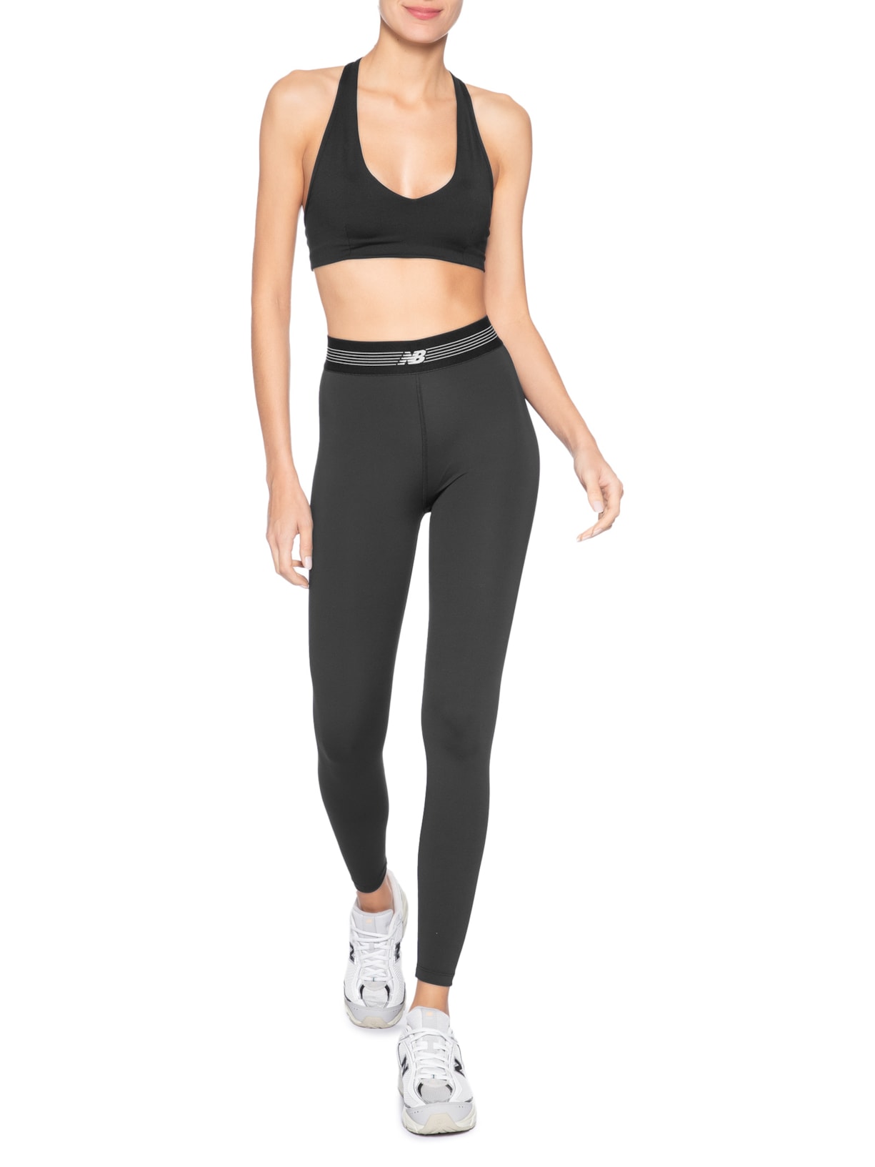 Calça Legging Feminina Ac 25 Preto New Balance