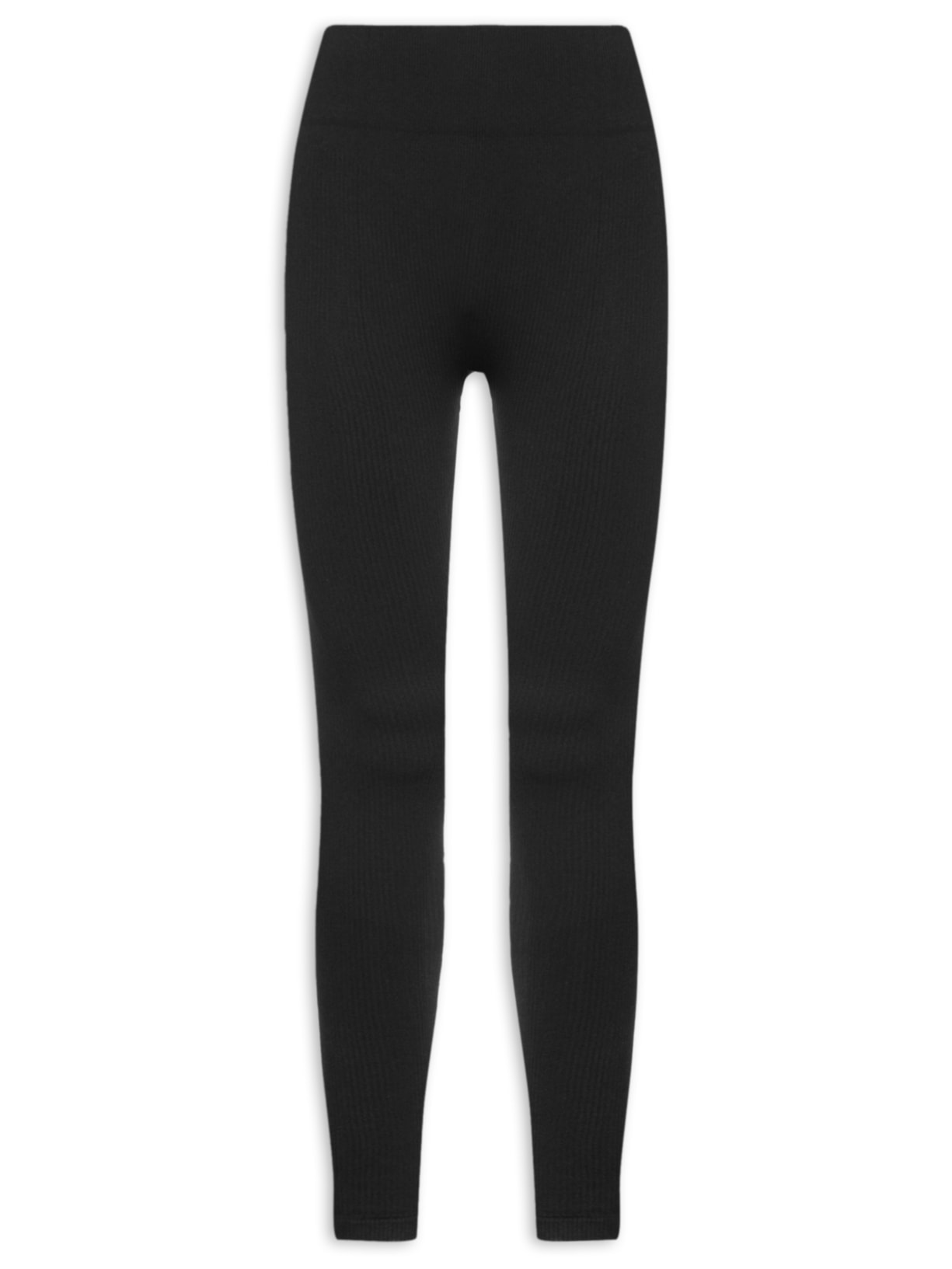 Calça Legging Feminina Esportiva Sem Costura - Preto