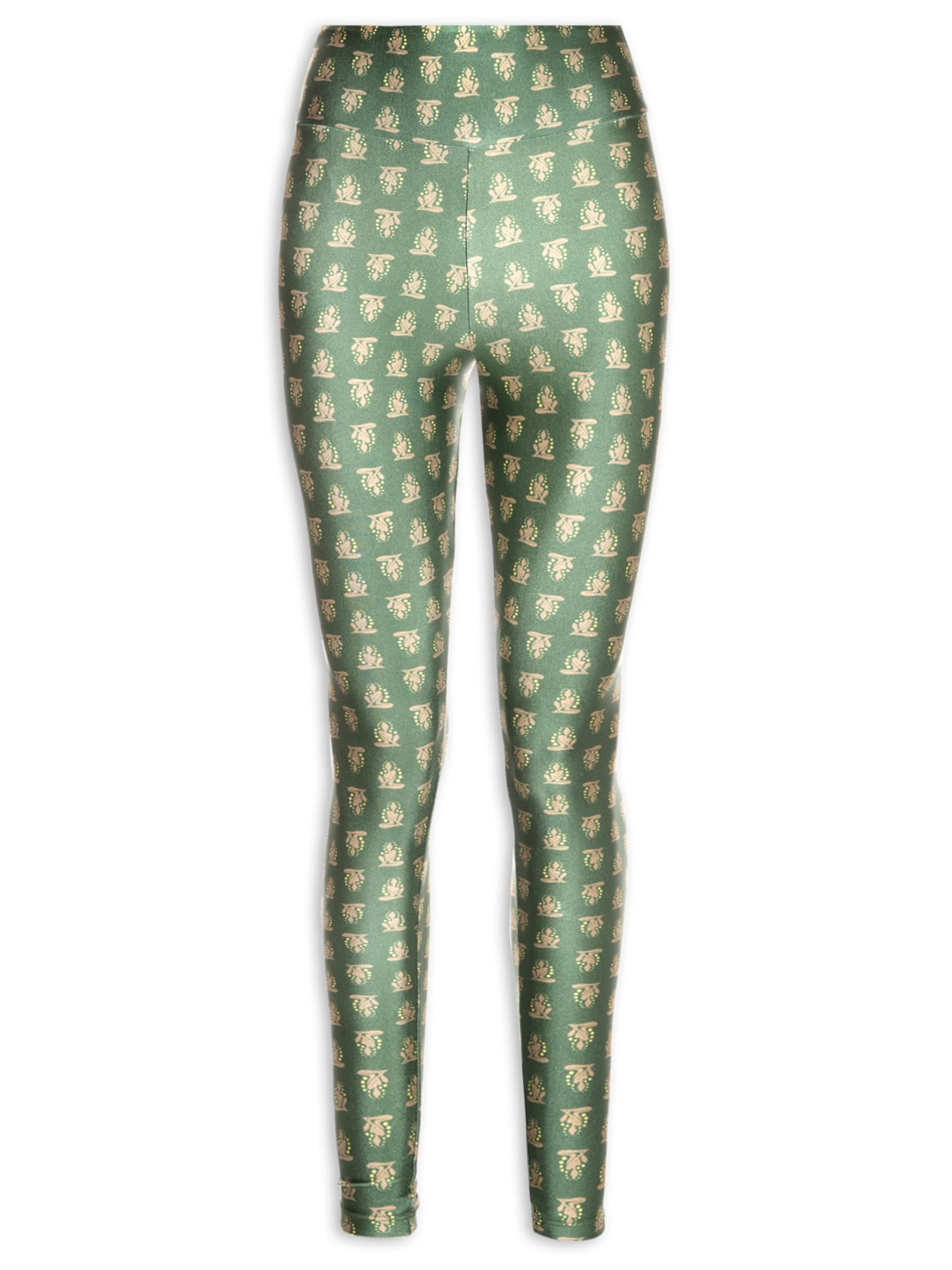 Calça Legging Feminina High - Verde