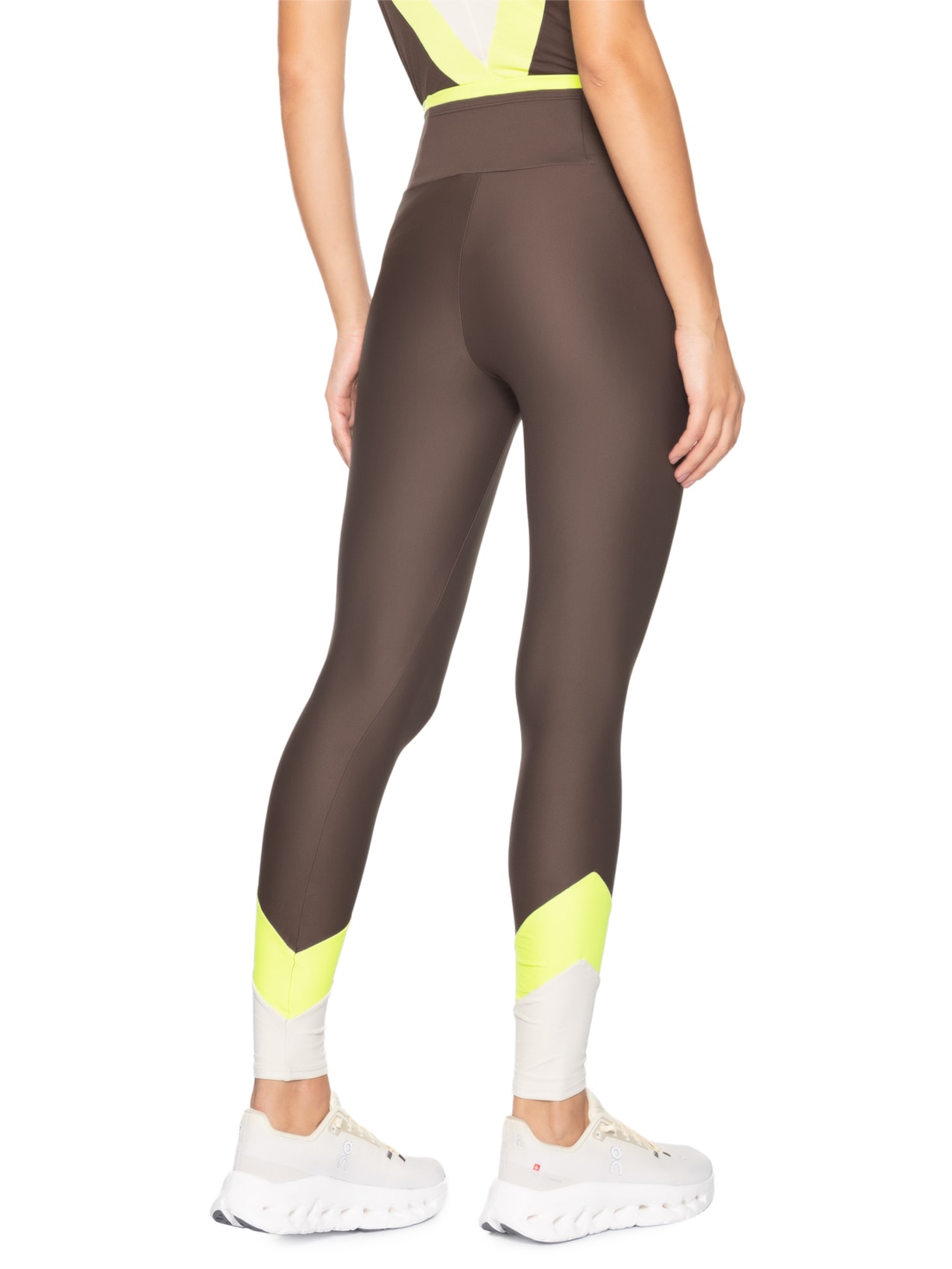 Calça Legging Feminina Lisa Marrom Body For Sure