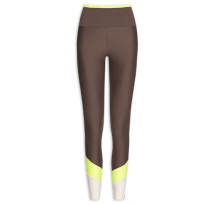 Calça Legging Feminina Lisa - Marrom
