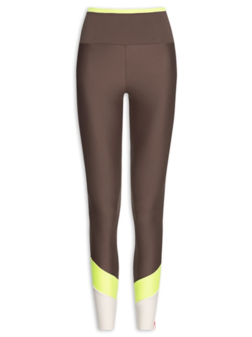 Calça Legging Feminina Lisa - Marrom