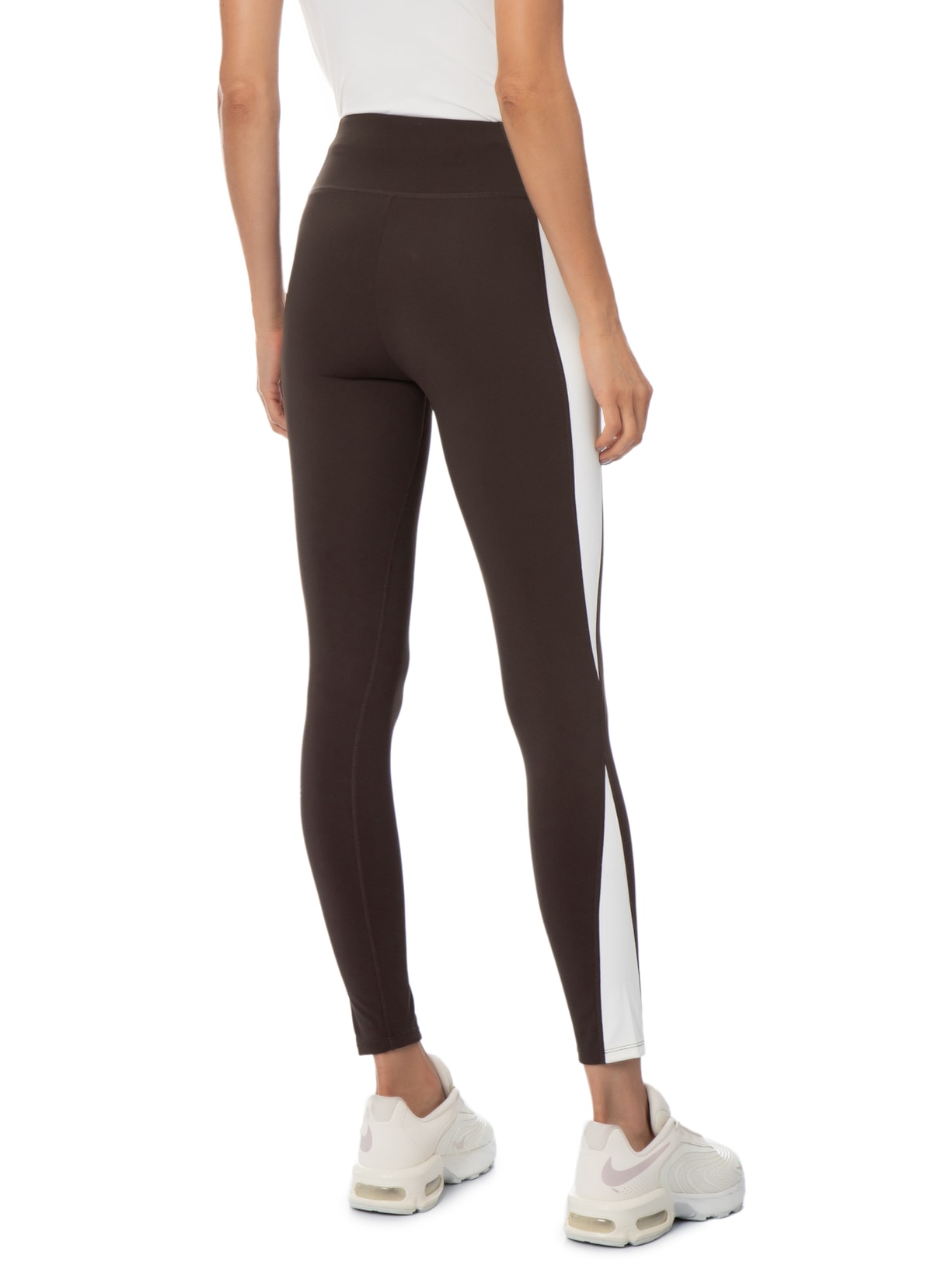 Calça Legging Feminina Marrom Hering Sports