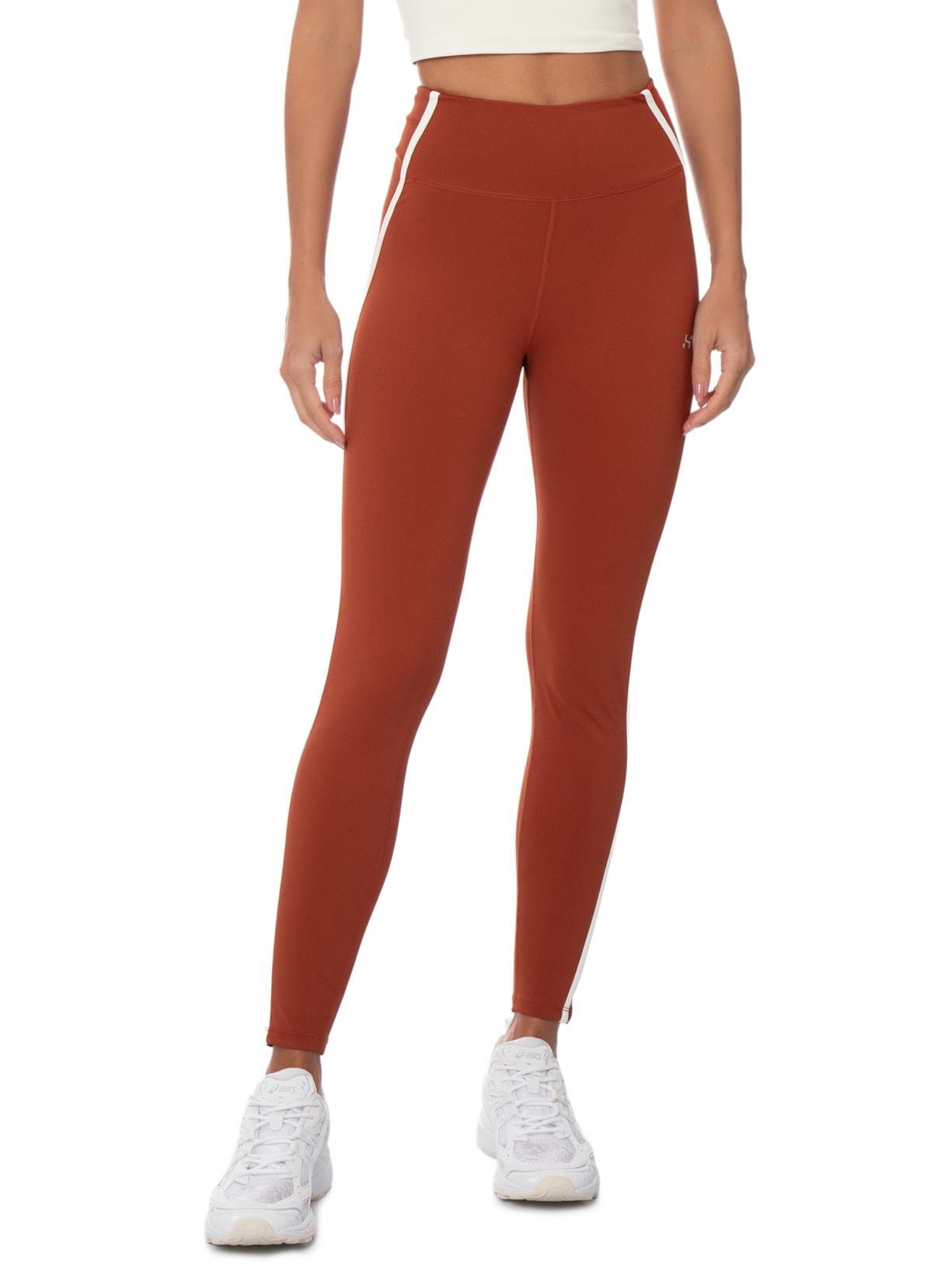 Calça Legging Feminina Marrom Hering Sports
