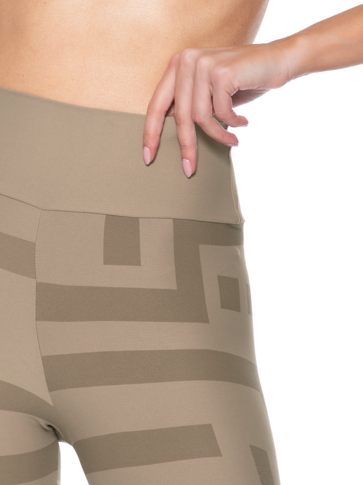 Calça Legging Feminina Maxi Marrom Live!