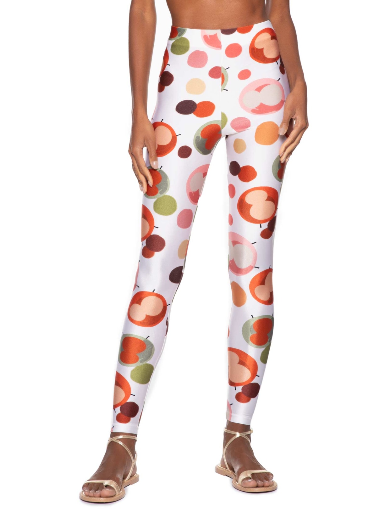 Calça Legging Feminina Off White Adriana Degreas