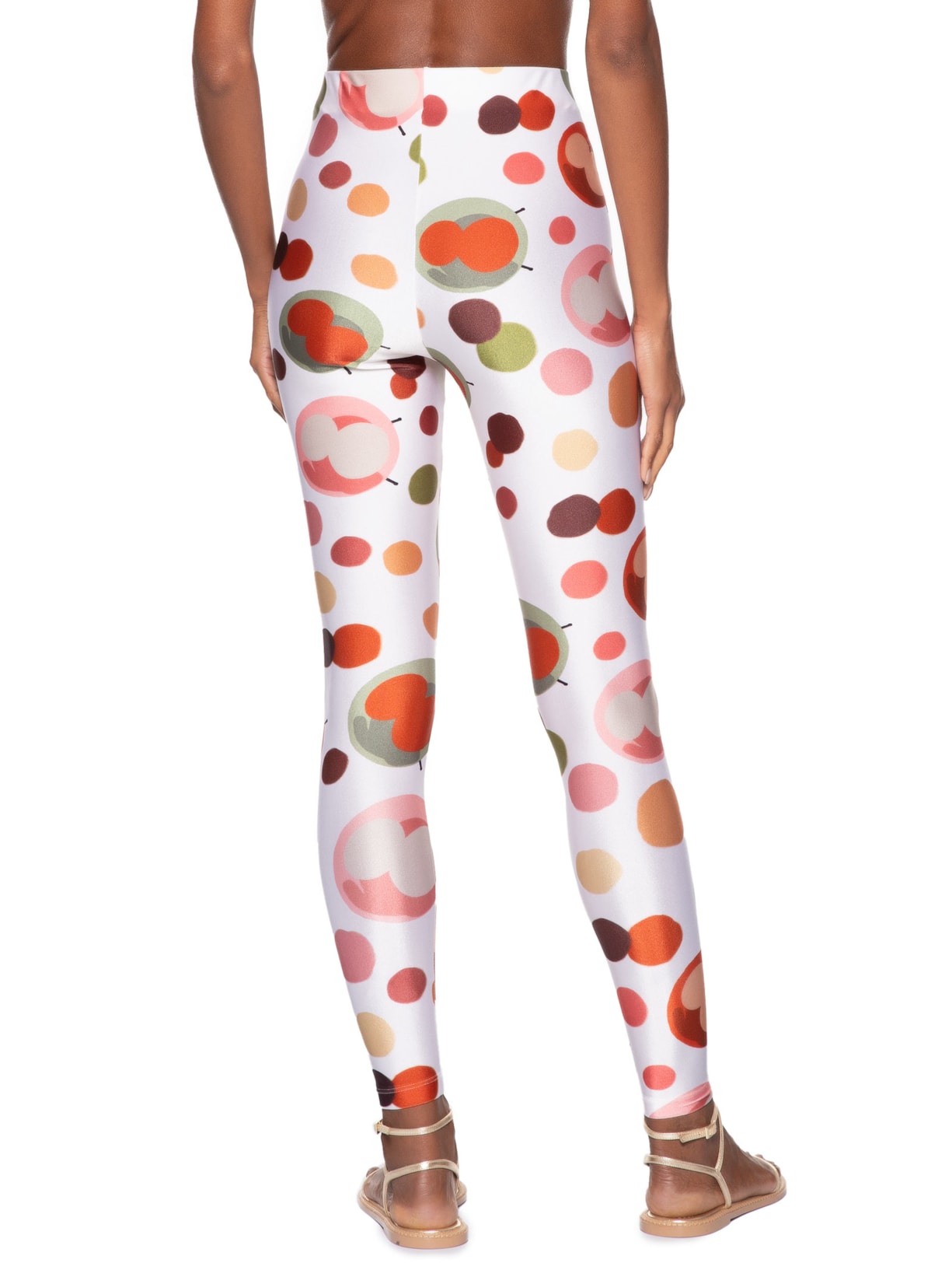 Calça Legging Feminina Off White Adriana Degreas