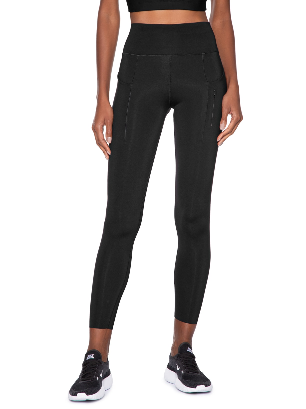 Calça legging Feminina Preto Hering Sports