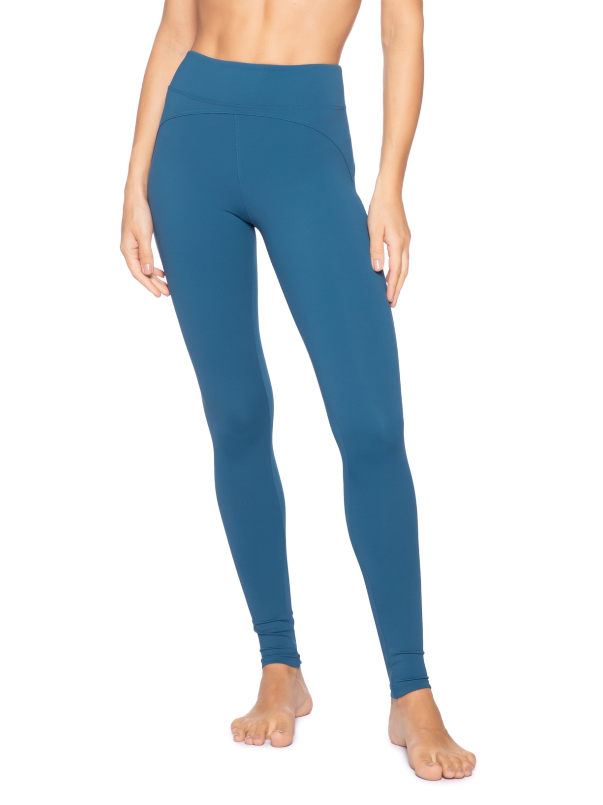 Calça Legging Feminina Revés Azul Inhale
