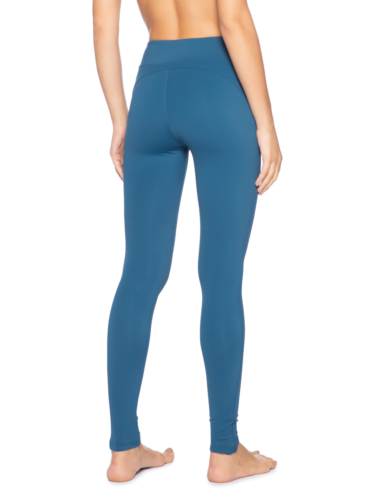 Calça Legging Feminina Revés Azul Inhale