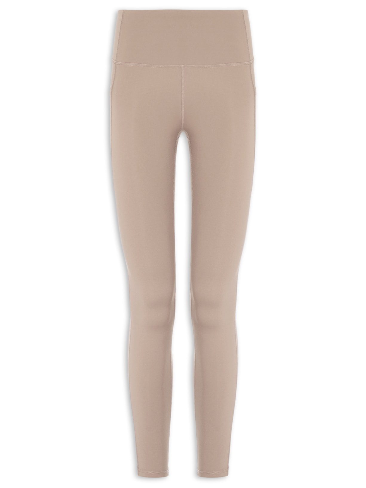 Calça Legging Fitness Feminina Marrom Basiq
