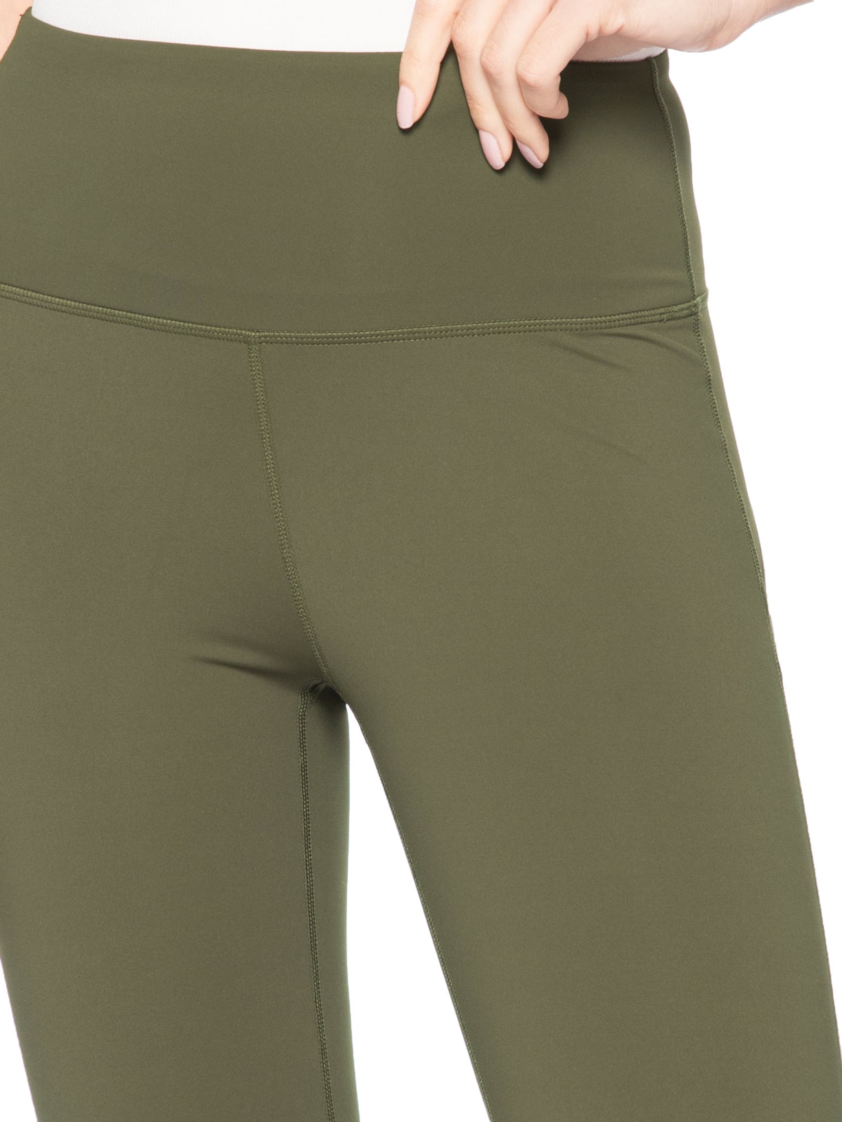 Calça Legging Fitness Feminina Verde Basiq