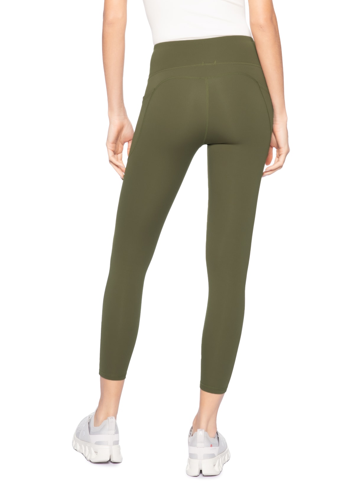 Calça Legging Fitness Feminina Verde Basiq